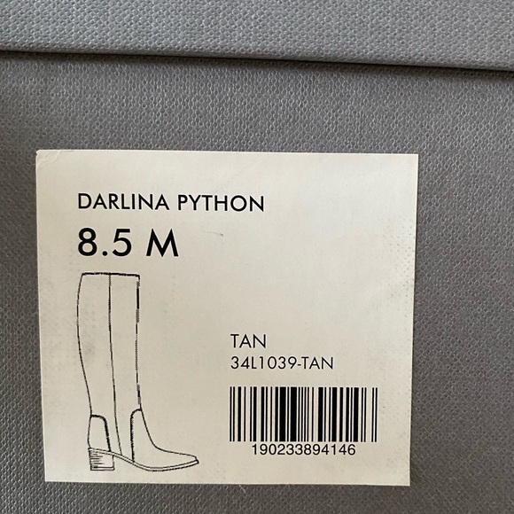 Aquatalia Darlina Genuine Python Boots - Picture 7 of 9